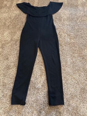 Favlux black off the shoulder jumpsuit